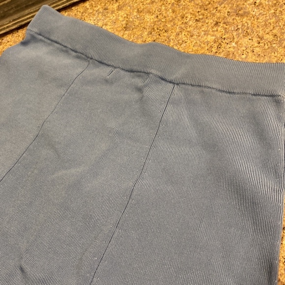 Just Reduced NWT Amore Knitwear Blue Skirt and Top Set Medium Stretchy - Picture 14 of 15